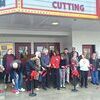 St. Paul officials and others cut the ribbon Wednesday to re-open the Lyric Theater.  LISA MAINE PHOTO