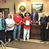 The Norton Kiwanis Club is celebrating a century of service. City Council on June 1 passed a proclamation celebrating the club’s formation on Jan. 18, 1921. Club members, it states, ‘are devoted to improving the world, one child and one community at a time by seeking primacy to the human and spiritual rather than the material values of life.’ It notes that members ‘promote the development of community leaders, positive role models, intercultural understanding and cooperation, and opportunities for fellowship, personal growth, professional development and community service.’
Kiwanis International, launched with the first club in 1915, has more than 551,000 members in more than 80 nations.  CITY OF NORTON PHOTO