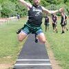 Eastside’s Bryson Shepard takes off Saturday at the Cumberland District track meet. PHOTO BY KELLEY PEARSON