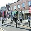 Veterans lead the march Saturday through Coeburn to commemorate Loyalty Day, observed every May 1. The day was first recognized nationally in 1921 in response to the communist revolution in Russia. President Eisenhower proclaimed May 1 as Loyalty Day in 1955. JEFF LESTER PHOTO