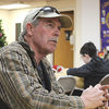 Wise resident Mike Shell voices his concerns about nuclear energy possibly coming to the area.  KENNETH CROWSON PHOTO